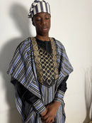 Yacouba - Ensemble traditionnel africain Homme Tunique, Pantalon et Grand Boubou